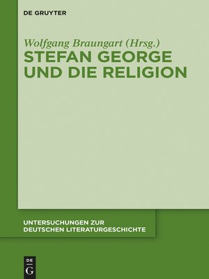 cover image of Stefan George und die Religion